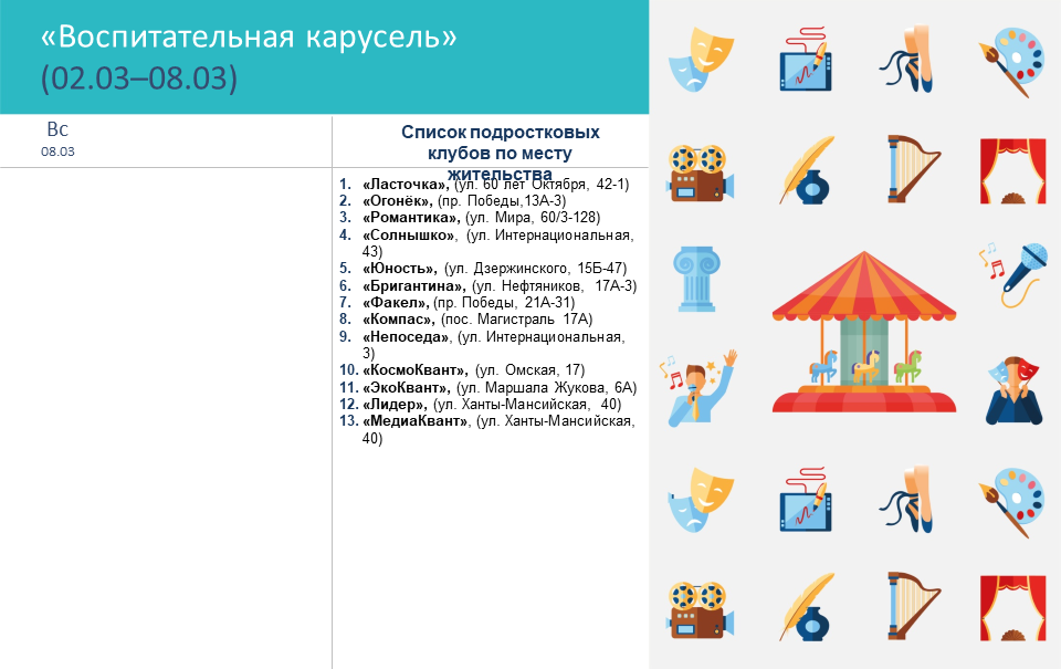 Воспитательная карусель.