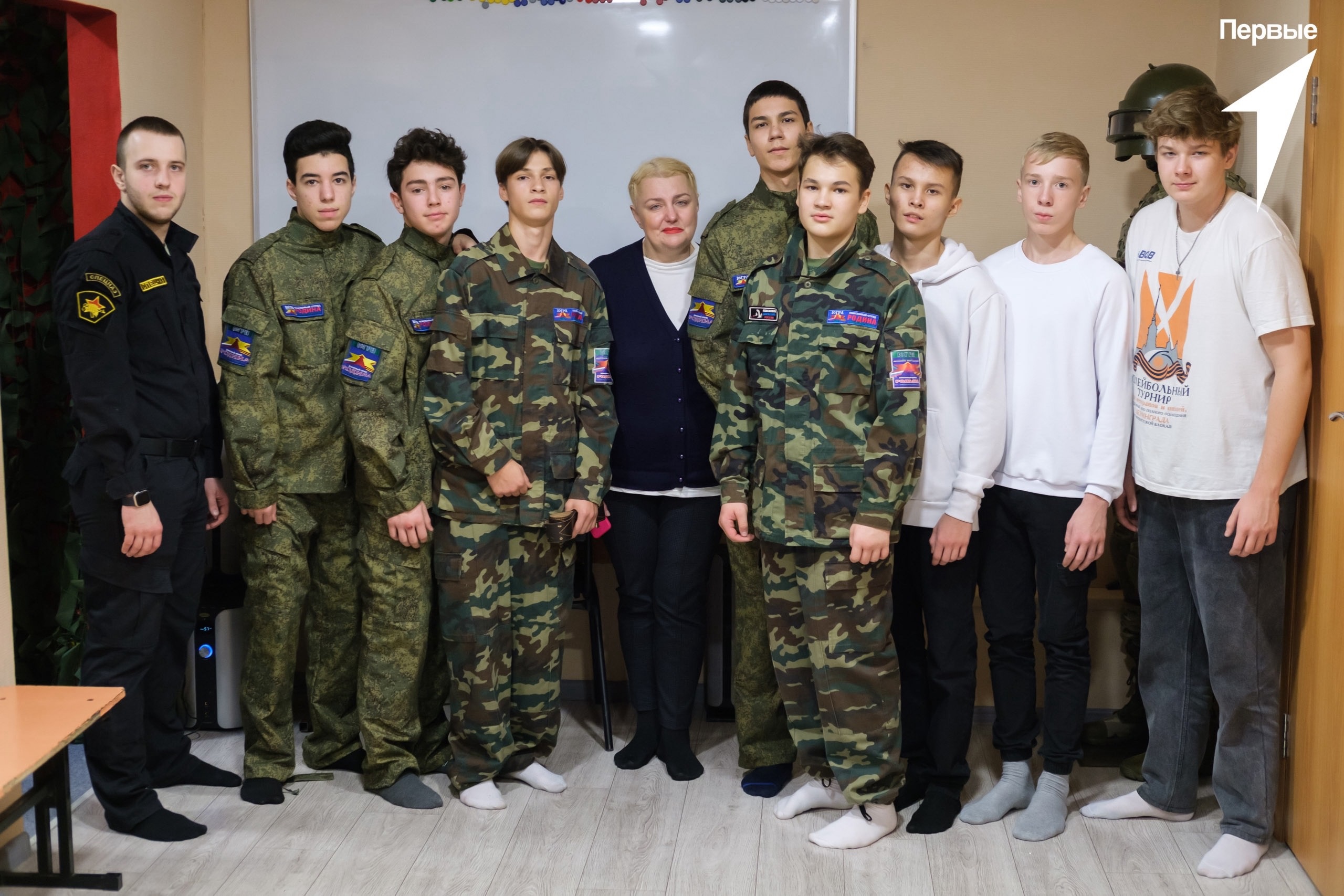 Посещение военно-спортивного патриотического клуба «Юный Спецназовец».