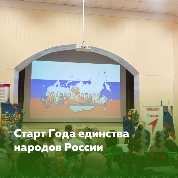 Открытие Года единства народов России!.