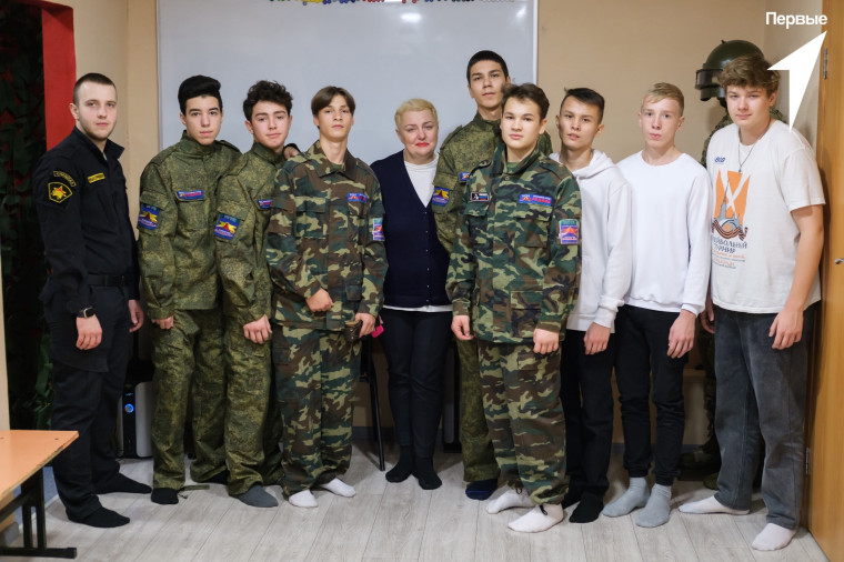 Посещение военно-спортивного патриотического клуба «Юный Спецназовец».